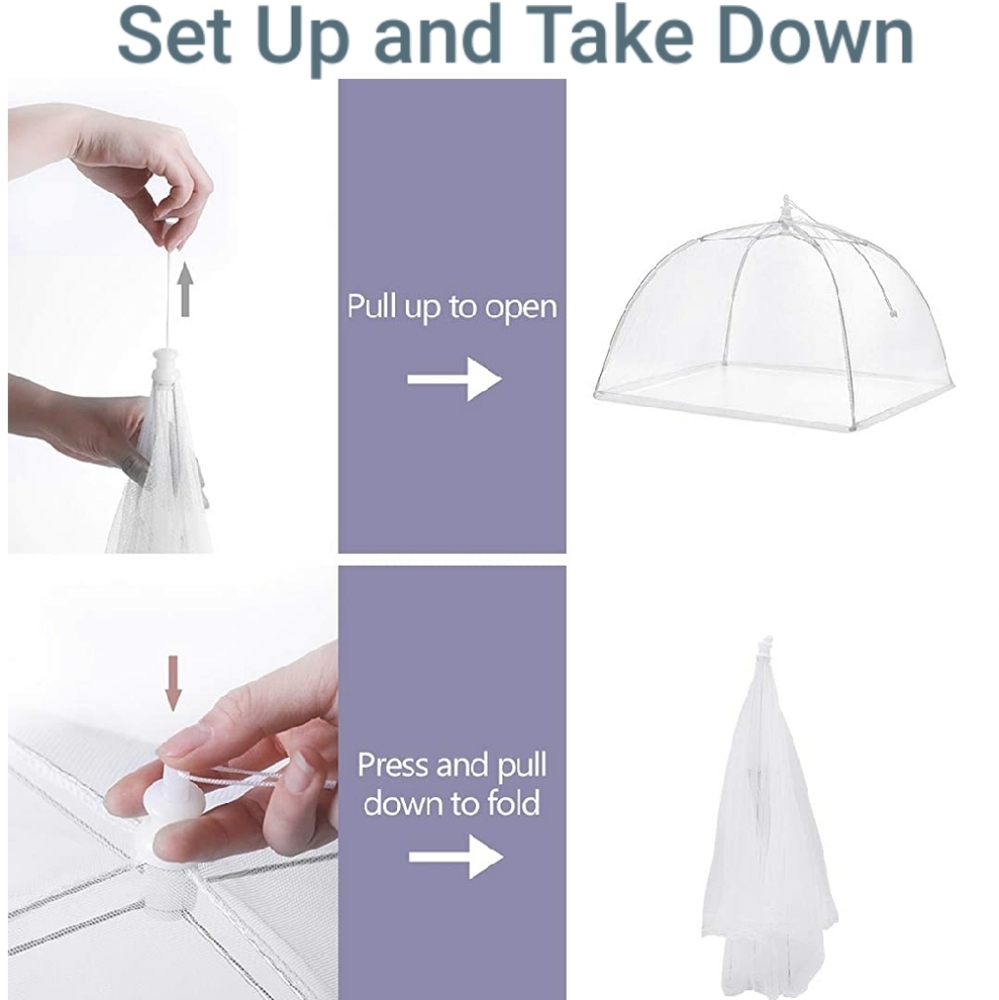 NEW Pop Up Style Food Covers - Picture 5 of 9